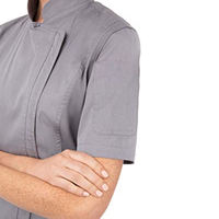 Veste de Chef Personnalisée en Coton et Polyester Durable – Uniformes de Mode pour Hôtesses, Managers, Chefs de Restaurant, Personnel de Service, Restauration – OEM