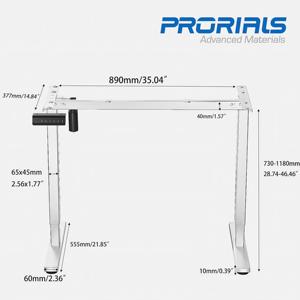 Cadre de bureau debout électrique réglable <span class=keywords><strong>en</strong></span> hauteur abordable, montage facile pour le bureau <span class=keywords><strong>à</strong></span> domicile, les travailleurs <span class=keywords><strong>à</strong></span> <span class=keywords><strong>distance</strong></span>, les étudiants et les indépendants - Product Image 1