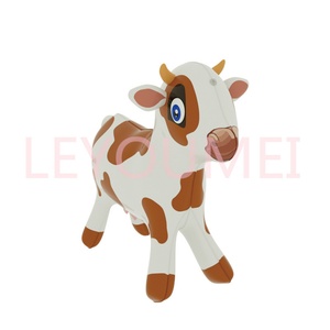 Vaches gonflables, animaux gonflables, décorations de fête, animaux gonflables décoratifs pour la ferme, la piscine, les fêtes intérieures et extérieures - Product Image 1