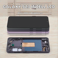 Layar LCD Incell dengan Perakitan Layar Sentuh Digital untuk S23 Garansi Penggantian 1 Tahun