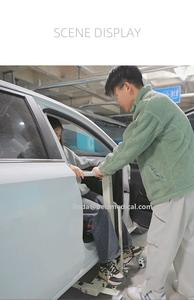 Les jambes peuvent être ouvertes Chaise élévatrice pour fauteuil roulant de transfert Chaise élévatrice manuelle <span class=keywords><strong>Coussin</strong></span> de siège réglable avec le trou-BZ-L22 - Product Image 4