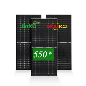 Panneaux solaires Jinko 540W 545W 550 W 555W 560W 580W 585W 600W Prix d'usine 550 Watts Panneaux solaires monocristallins