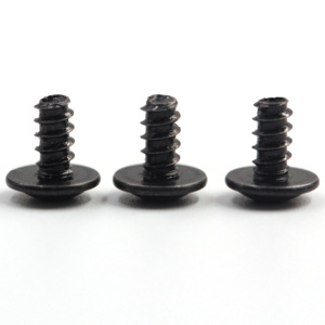 Vis à tête cylindrique en acier sur mesure, revêtement noir, classe 8.8, pour ordinateur portable miniature - Product Image 2