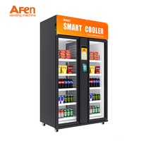AFEN Nieuwe Stijl Onbemande Koelkast Snack Drank Vers Voedsel Slimme AI Automaat SDK Compressor Koeling Afstandsbediening