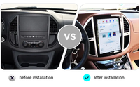 Radio Android 13 con Pantalla Vertical Qualcomm de 12.1 Pulgadas para Mercedes Benz Vito 2016-2021, Reproductor Multimedia para Auto, Estéreo, Navegación