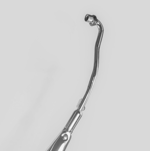 Universal Chrome Motorcycle <b>Exhaust</b> <b>Pipe</b> - Heat Resistant Silencer for Common Motorbikes with Rustproof Steel Construction - Product Image 2