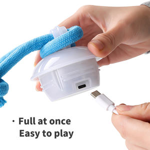 ZMaker 2025 nuovi giocattoli intelligenti interattivi per cani giocattoli automatici a rotolamento con corda rimovibile - Product Image 2