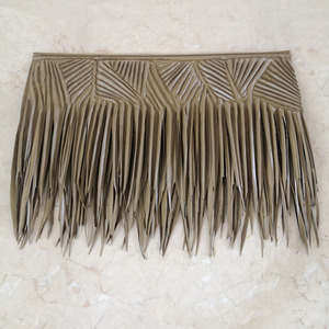 Fourniture <span class=keywords><strong>de</strong></span> chaume synthétique ignifuge et imperméable <span class=keywords><strong>de</strong></span> type paille, à longue durée <span class=keywords><strong>de</strong></span> vie, pour <span class=keywords><strong>cabane</strong></span> <span class=keywords><strong>de</strong></span> <span class=keywords><strong>Bali</strong></span> - Product Image 4