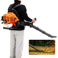 43cc fournisseur chinois moteur à essence sac à dos souffleur de feuilles de jardin puissant souffleur de feuilles 2000W