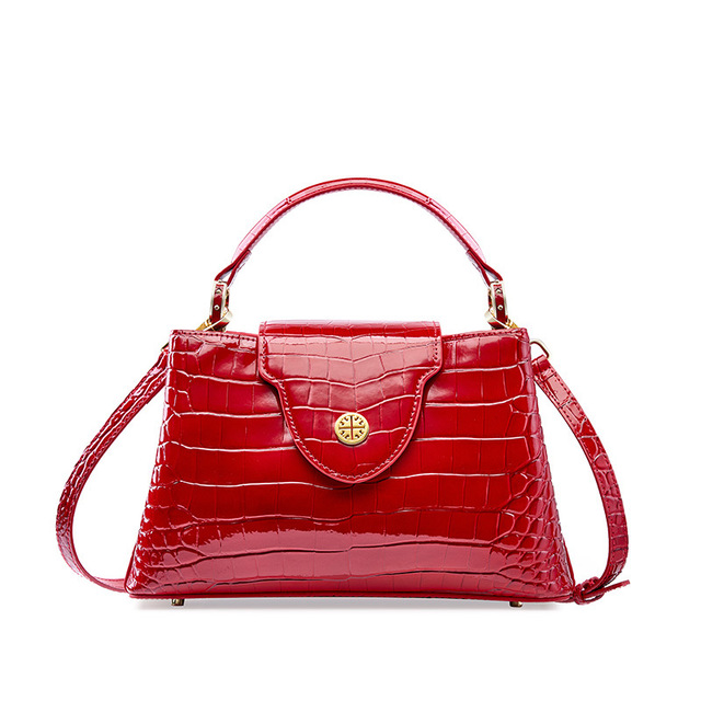Luxury Cowhide Women Fashion Lady Hand Bag Genuine Leather Handbag Stone Pattern 2023 Shoulder Bag True Leather Handbag
