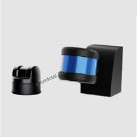 Zone aveugle bionique ultra-grand angle 0.05m radar laser 4D 100Klux balayage statique non répétitif Scanner Lidar 3D + 1D