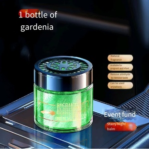 Diffuseur de parfum pour <span class=keywords><strong>voiture</strong></span> avec sable mouvant aromatique - Parfum longue durée et délicat à base de lotion solide pour l'intérieur du véhicule - Product Image 3
