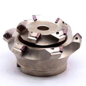 Maifix KM12 CNC <span class=keywords><strong>Lathe</strong></span> Tungsten <span class=keywords><strong>Carbide</strong></span> Chèn Máy Nhanh Chóng Ăn End Mill Khuôn Mặt An Toàn Phay Cutter Cho Xe Máy - Product Image 1