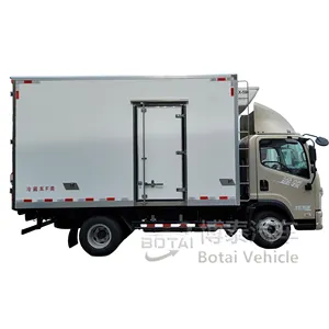 Baru 2 3 4 5 6 7 8 10 Ton kulkas Minil kotak Van untuk transportasi daging