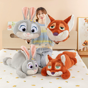 Peluche de Conejo Loco, Muñeco de <span class=keywords><strong>Judy</strong></span> del Zoológico, Muñeco de Nick, Regalo para Niños, Venta al por Mayor - Product Image 1