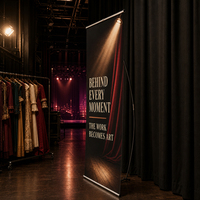 Comparatif des supports en L haut de gamme et des roll-up banners : choix réutilisable