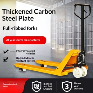 Xe nâng tay pallet thủy lực, tải trọng lớn 2 tấn 3 tấn, nhỏ gọn, dùng cho việc bốc xếp hàng hóa - Product Image 5