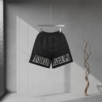 Logo personnalisé 90% Nylon 10% Spandex Short de course d'entraînement à séchage rapide avec poches à fermeture éclair Short de sport pour hommes