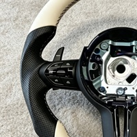Volant en cuir pour BMW F01 F10 F20 F22 F30 F31 F32 M2 F87 M3 F80 M4 E60 F90 X5 E90
