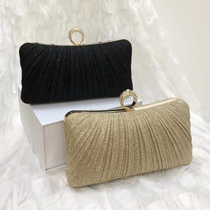 Bolsos de mano brillantes de moda, bolso de noche de lujo, bolso de perlas para boda, bolso de mano tipo clutch, bolso de mano para mujer, bolso de fiesta para exteriores. - Product Image 1