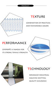 Sangle en UHMWPE haute résistance personnalisée, sangle plate en UHMWPE haute ténacité <span class=keywords><strong>pour</strong></span> la marche en haute altitude - Product Image 6