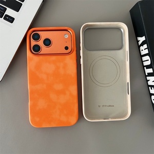 Funda Magnética de Cuero Retro para iPhone 17 16 15 14 13 12 Pro Max, Funda Magnética con Textura de Cuero TPU para iPhone 17 - Product Image 3