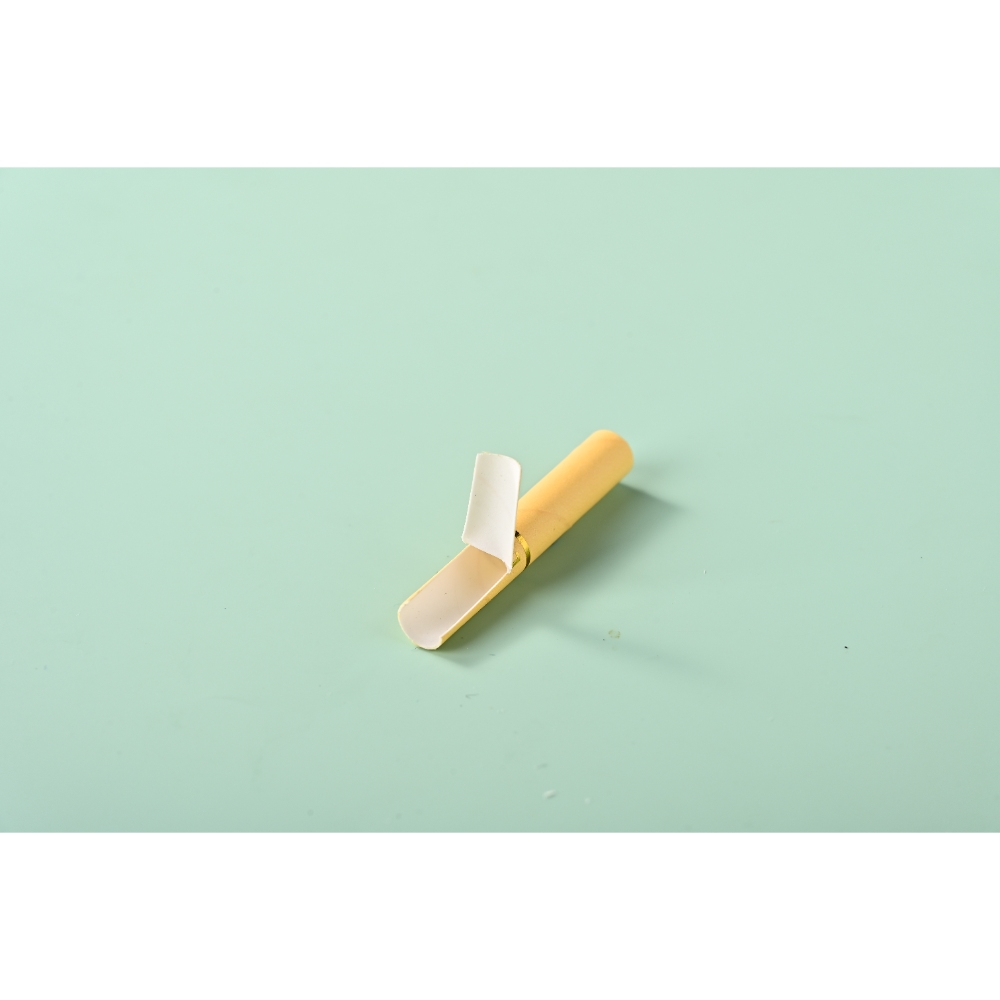 Biodegradable White Hollow Straw With Reinforced Wall For Organic Herbal Tea Beverages