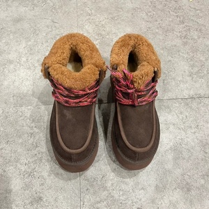 รองเท้าบูทลุยหิมะสำหรับฤดูใบไม้ร่วง/ฤดูหนาวของผู้หญิงมีพื้นรองเท้าหนารองเท้าสำหรับเดินออกแบบให้ผมหยิกกันลื่นและระบายอากาศได้ - Product Image 2