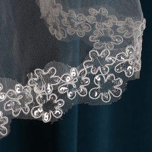 Stile di Tendenza di modo Del bordo Del Merletto Veli da sposa Velo Da Sposa Per Le Donne - Product Image 5
