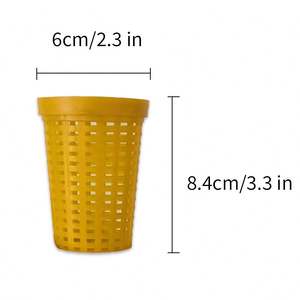 Pêche en plastique appât conteneur Cage piège mangeoire support <span class=keywords><strong>de</strong></span> boîte pour poisson crevettes ver <span class=keywords><strong>de</strong></span> <span class=keywords><strong>terre</strong></span> crabe poisson-chat fonte filet pêche accès - Product Image 6