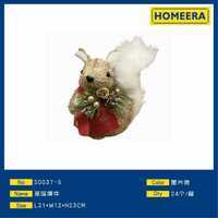 Homeera Christmas Squirrel Figurine 3.9in Matte Finish Indoor Decoration Living Room Ornament - Product Image 1