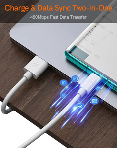 <span class=keywords><strong>C</strong></span>âble USB Type <span class=keywords><strong>C</strong></span> 1M Charge Rapide 2.1A Matériau TPE Garantie 6 Mois CE OEM pour Téléphones Mobiles et PC - Product Image 6