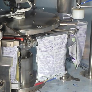 Fully Automatic Balloon Packaging Machine: PE Bags / Stand-Up <b>Pouches</b> Zipper M-Shaped Capable of <b>Working</b> With Different Kinds of - Product Image 3