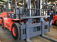 Chariot élévateur diesel de 8,5 tonnes LG85DT, chariot élévateur contrepoids, hauteur de levage de 3 m, déplacement latéral pour la logistique d'entrepôt