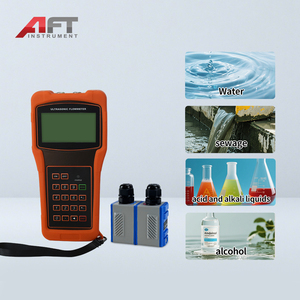 Débitmètre ultrasonique portable numérique à <span class=keywords><strong>pince</strong></span> OEM intelligent avec <span class=keywords><strong>batterie</strong></span> 3,6 V, étanche IP67 et écran LCD - Product Image 2