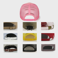Gorra Trucker Vintage con Borde Deshilachado, Parche Personalizado con Logotipo Bordado e Impreso, Gorra de Béisbol con Malla de Poliéster Transpirable para Mujer