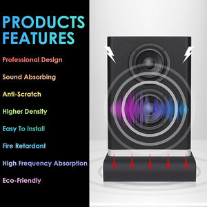 Panneau <span class=keywords><strong>Acoustique</strong></span> de Studio 3D Moderne en <span class=keywords><strong>Mousse</strong></span> Ignifuge de Chine pour Équipement de Moniteur Studio et Amortissement Sonore - Product Image 4