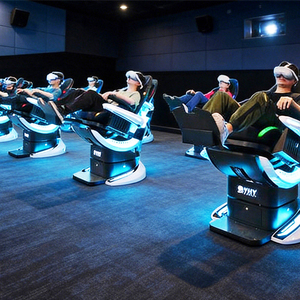 Cinéma VR 9D Immersif YHY Ultimate Crossing 2, Siège Dynamique de Réalité <span class=keywords><strong>Virtuelle</strong></span>, Simulateur de Mouvement 3-DOF pour Centre de Jeux - Product Image 1