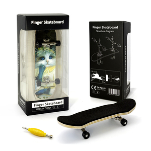 ALF.AILEFU Sport Private Label Mini <span class=keywords><strong>Finger</strong></span> <span class=keywords><strong>Skate</strong></span> Boarding Complete 5 Ply Maple <span class=keywords><strong>Tech</strong></span> <span class=keywords><strong>Deck</strong></span> Skateboard Full Set 29mm - Product Image 6