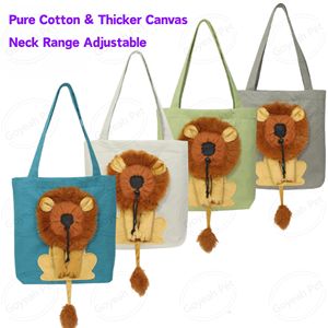 Divertido Diseño De León portador de mascotas al aire libre transpirable ventana ajustable bolsa de hombro <span class=keywords><strong>para</strong></span> mascotas <span class=keywords><strong>para</strong></span> gatos - Product Image 2