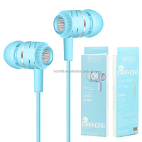 Écouteurs filaires intra-auriculaires en gros d'usine, casque de jeu stéréo Hi-Fi mains libres avec prise jack pour iPhone Samsung