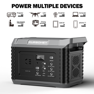 Station d'alimentation portable SHARMEAL 200W, système de stockage d'énergie tout-en-un, générateur solaire, batterie Lifepo4 45000mAh - Product Image 4