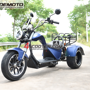 Patinete eléctrico de 3 ruedas de neumático grueso de almacén de EE. UU./UE para adultos, <span class=keywords><strong>triciclo</strong></span> de carga, <span class=keywords><strong>triciclo</strong></span> para adultos, patinete eléctrico de tres ruedas - Product Image 3