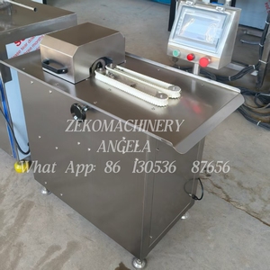 Máquina Hidráulica de Llenado y Atado de Salchichas de Acero Inoxidable 304 para la Producción de Chorizo Argentino y Brasileño - Product Image 4