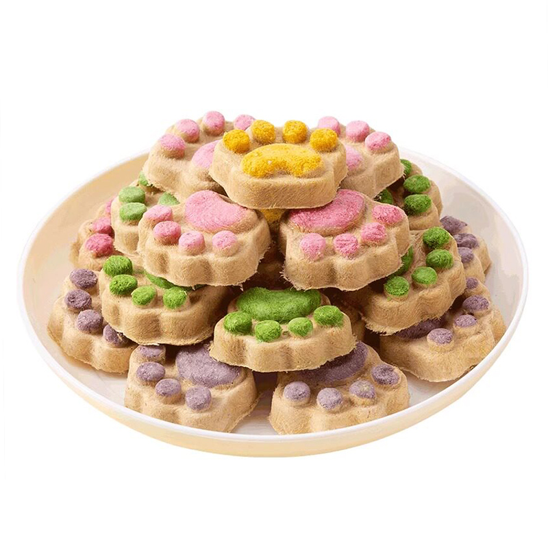 Chicken & Egg Yolk Paw Shaped Treats