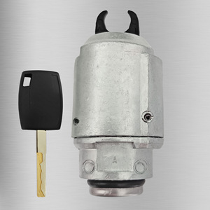 Ford Focus Hood <b>Lock</b> Cylinder FT143J2 Cylindrical <b>Lock</b> 1 <b>Key</b> Car Part - Product Image 1