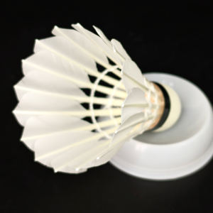 Volante de Bádminton Profesional DunRun <span class=keywords><strong>DR</strong></span>-10, Pluma de Ganso Recta, Alta Durabilidad, 2 Capas, para Entrenamiento y Partidos de Club - Product Image 5