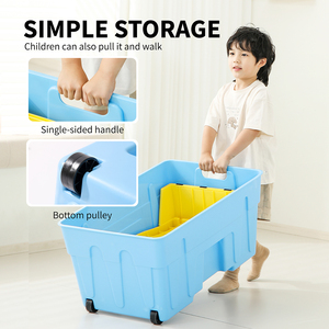 Montaña Rusa de Plástico para Niños con Rampa para Uso en Interiores/Exteriores, Entrenamiento de Equilibrio para el Hogar y la Escuela, para Niños de 2+ Años - Product Image 2