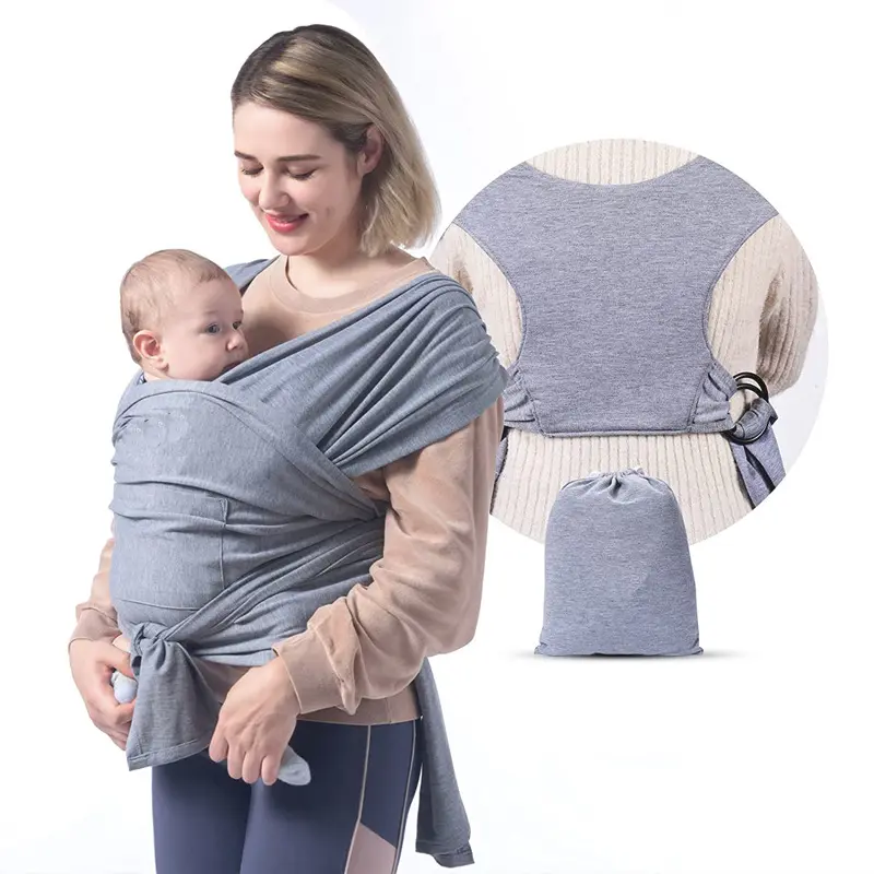 Hot Selling Baby Wrap Carrier Slings Breathable Carrier Slings for Newborn Adjustable Baby Wrap Easy to Wear Baby Carrier