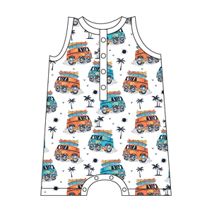 Customized Organic Bamboo Baby Unisex Baby Romper Newborn Sleeveless Bodysuit Pajama Sleepwear Clothes Infant <strong>Boy</strong> Girls <strong>Onesie</strong> - Product Image 1